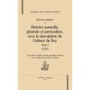 Oeuvres Complete T.1, Histoire Naturelle, Generale Et Particuliere, Avec La Description Du Cabinet Du Roy T.1 , 1749 - Georges-