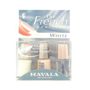 MAVALA Kit French Manicure WHITE - 3 Flacons de 5 ml