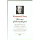 Oeuvres Philosophiques T.1 - Emmanuel Kant