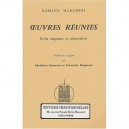 Oeuvres Reunies - Maharshi
