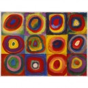 Ravensburger - 16377 - Puzzle - Etude des Couleurs / Kandinsky - 1500 Pièces