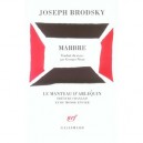 Marbre - Joseph Brodsky