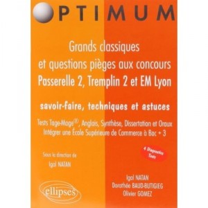 Grands Classiques  Questions Pieges Aux Concours Passerelle 2  Tremplin 2 Test Tage-mage 2r - Natan