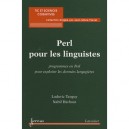 Perl Pour Les Linguistes Programmes Enperl Pour Exploiter Les Donnees Langagieres Collection Tic Et - Tanguy
