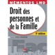 Droit Des Personnes Et De La Famille (9e Edition) - Corinne Renault-brahinsky