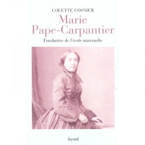 Mary Pope-Carpantier, founder of the kindergarten - Colette Cosnier