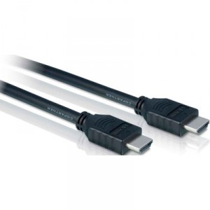 Philips SWV2432W - Câble vidéo/audio - HDMI - HDMI 19 broches (M) - HDMI 19 broches (M) - 1.5 m - bl... Câble RCA