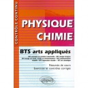 Controle Continu, Physique-chimie , Bts Arts Appliques - Bernard Sotta