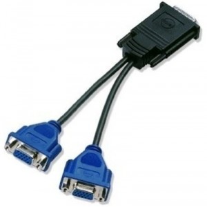 PNY - Câble VGA - DMS-59 - HD-15 (3536403334888) Câble de moniteur