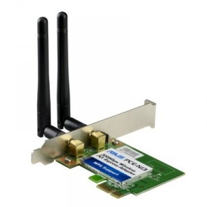 ASUS PCE-N13 - Adaptateur réseau - PCI Express faible encombrement - 802.11b, 802.11g, 802.11n (draf... (90-IG11002M00-0EA0-) 