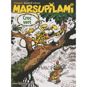 Marsupilami T.23 , Croc Vert - Franquin , Colman , Batem