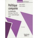 Politique Comparee , Les Democraties, Allemagne, Etats-unis, France, Grande-bretagne, Italie (8e Edition) - Yves Meny , Yves Su