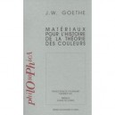 Materiaux Pour L'histoire De La Theorie Des Couleurs - Johann-wolfgang Goethe