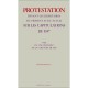Protestation Devant Les Libertaires Du Present Et Du Futur Sur Les Capitulations De 1937 - Collectif