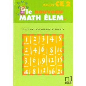 Math Elem Ce2 , Manuel Eleve - Gerard Champeyrache