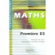 Controle Continu, Mathematiques , 1ere Es - Stephane Argouin , Nicole Lemue