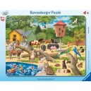 Ravensburger - 67770 - Puzzle - 30x48 Pièces cadre La ferme aux animaux
