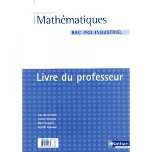 Mathematiques , Bac Pro Industriel , Livre Du Professeur (edition 2006) - Collectif
