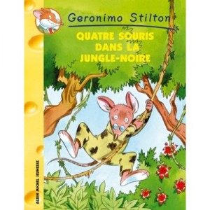 Four Mice In The Jungle-Black - Geronimo Stilton