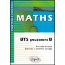 Controle Continu, Mathematiques , Bts Groupement B - Claudine Cherruau