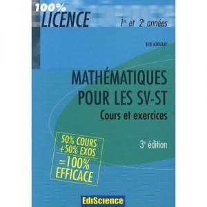 Mathematiques Deug Sciences Sv-st 50% De Cours  50% D'exos - Elie Azoulay