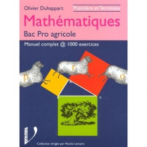 Mathematiques Du Bac Professionnel Agricole , 1e Et Terminale - Olivier Duhappart