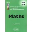 Mathematiques Ecs , 2e Annee De Prepa Economique Voie Scientifique , Exercices Corriges - Serge Berthomme