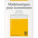 Mathematiques Pour Economistes - Carl Simon
