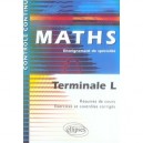 Controle Continu, Mathematiques , Terminale L , Enseignement De Specialite - Jean-luc Gauchon