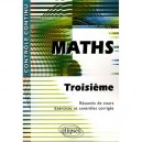 Controle Continu, Mathematiques , 3eme - Claudine Cherruau