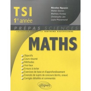 Mathematiques , Tsi 1ere Annee - Nicolas Nguyen