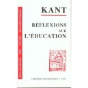 Reflexions Sur L'education - Emmanuel Kant