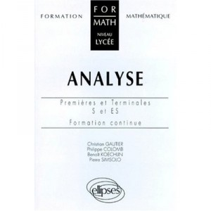 Maths 1ere Ts-es Analyse - Gautier