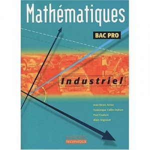 Mathematiques , Bac Pro Industriels , Livre De L'eleve (edition 2001) - Brigitte Vrignaud