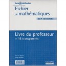 Exos  Methodes, Mathematiques , Bep Tertiaires , Livre Du Professeur (edition 2003) - Collectif