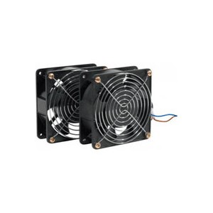 Dexlan - Kit 2 ventilateurs 120 X 120 pour baie réseau