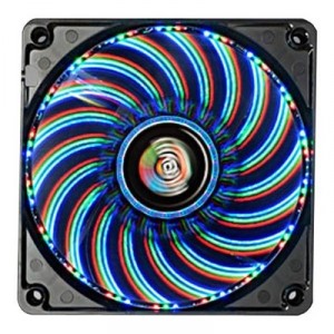 Enermax Fan TB Vegas Trio 120mm PWM Funct Case Cooling Fan, Fan Full