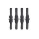 Noiseblocker Slics - Vis Caoutchouc Anti-Bruit X4 Réducteur de bruit