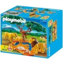 Playmobil 4830 - Famille de lions avec singes