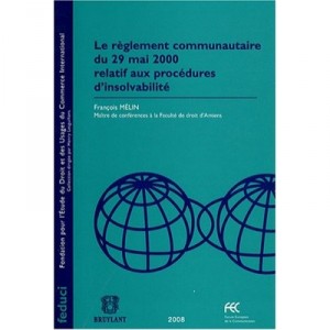 Reglement Communautaire Du 29 Mai 2000 R - Melin Francois