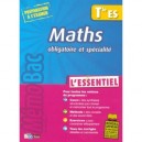 Maths , Terminale Es , Enseignements Obligatoire Et Specialite - Gabriel Boissiere