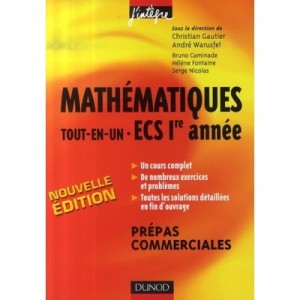 Maths Tout En Un , 1e Annee Ecs (2e Edition) - Christian Gautier , Andre Warusfel