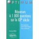 Reponses A 1000 Questions Sur Le Xx Siecle - Dominique Prevot