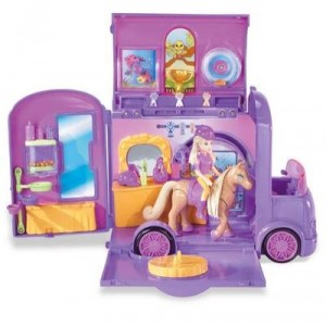 Mattel Le camping-car amis animaux Polly Pocket