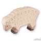 Holztiger Mouton mangeant, en bois