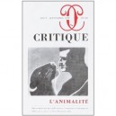 Revue Critique N375.376 , Animalite - Collectif