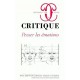 Revue Critique T.625, T.626 , Penser Les Emotions - Collectif