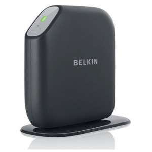 Belkin Surf+ WLAN Modem Router - Routeur sans fil + commutateur 4 ports - DSL - Ethernet, Fast Ether... (F7D2401ED)