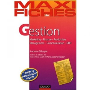 Maxi Fiches De Gestion En Tableaux - Andrew Gillespie