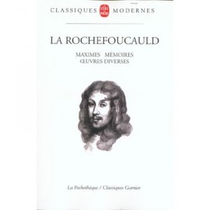 Maximes Memoires Oeuvres Diverses - Francois De La Rochefoucauld
